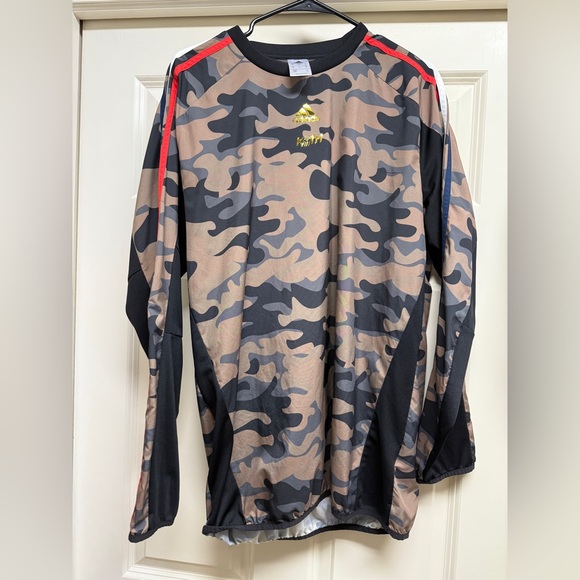 Kith x Adidas Soccer Camouflage Goalie Jersey - Picture 1 of 2